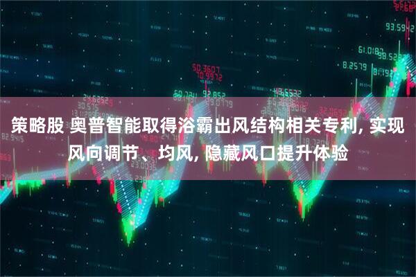策略股 奥普智能取得浴霸出风结构相关专利, 实现风向调节、均风, 隐藏风口提升体验